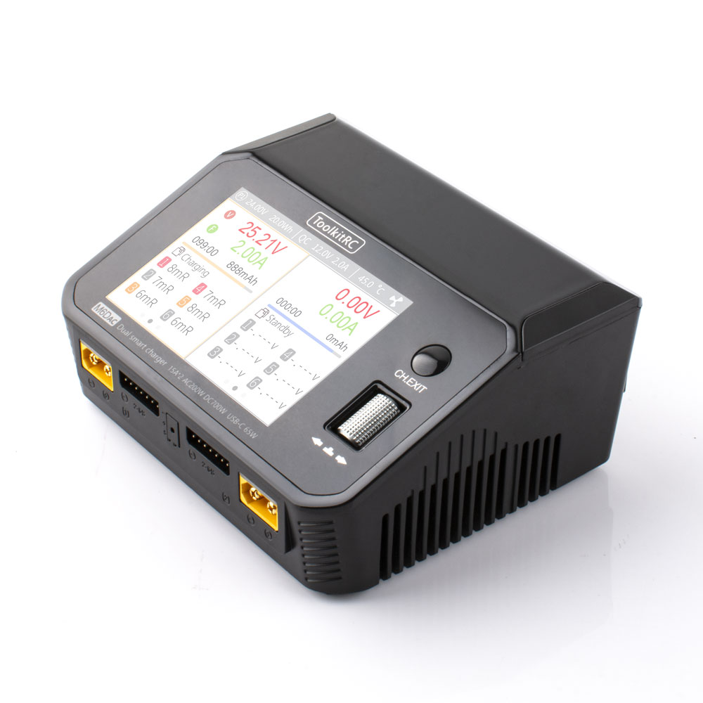 ToolkitRC M6DAC Pengisi Daya B - Toolkitrc M6Dac Smart Charger ulasan dan harga